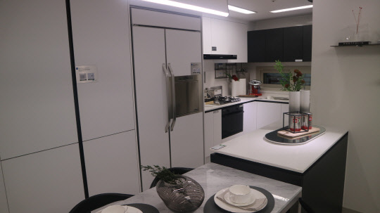 꿈의숲 한신더휴 전용면적 59㎡ 유니트. <이상현 기자>